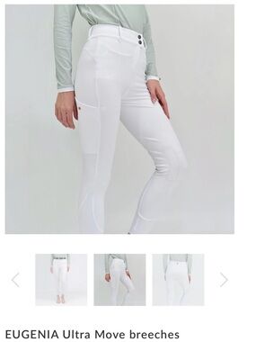 EUGENIA Ultra Move Breeches in beige